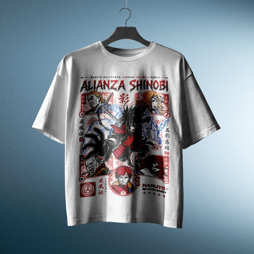 KAGES VS MADARA - DISEÑO SEMITONO
