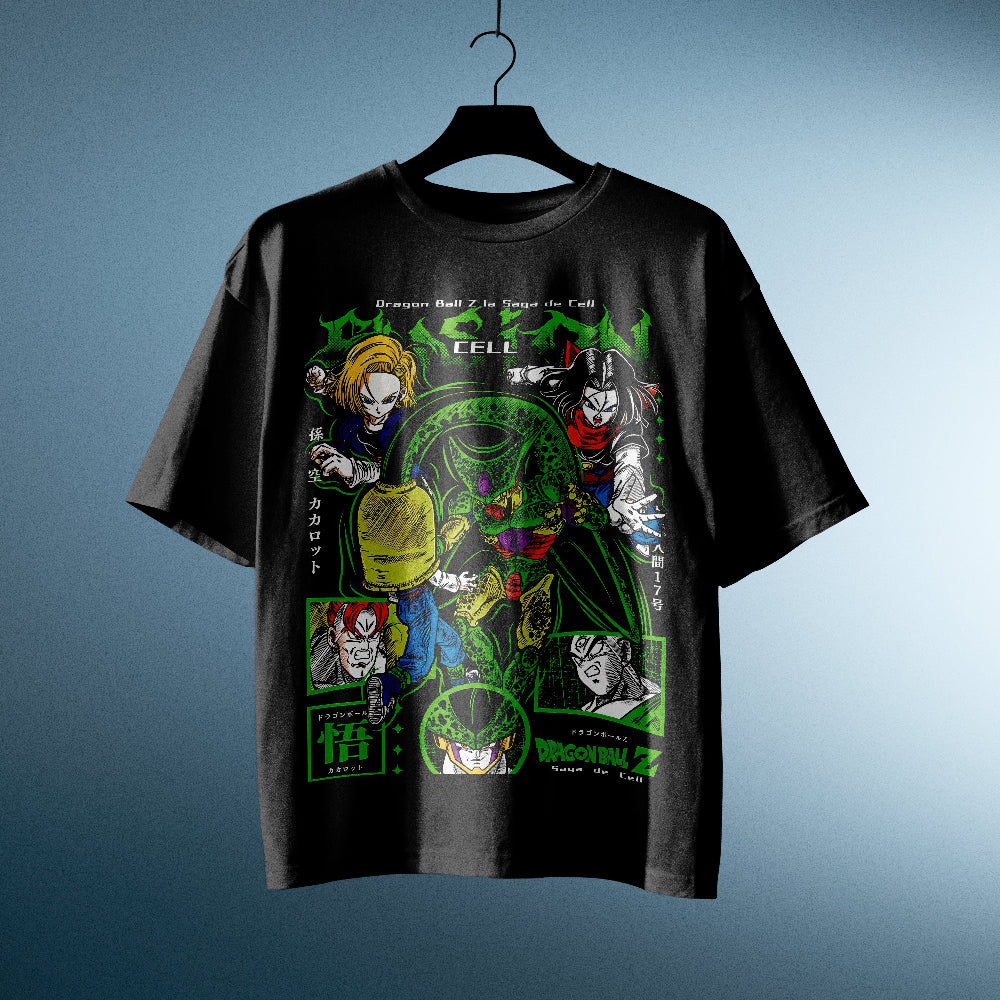 CELL VS ANDROIDES | DISEÑO SEMITONOS