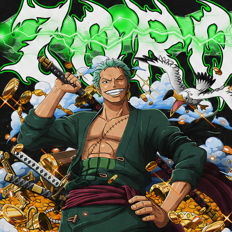 ZORO - ONE PIECE (Diseño digital)