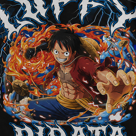 LUFFY - ONE PIECE - (Diseño Digital)