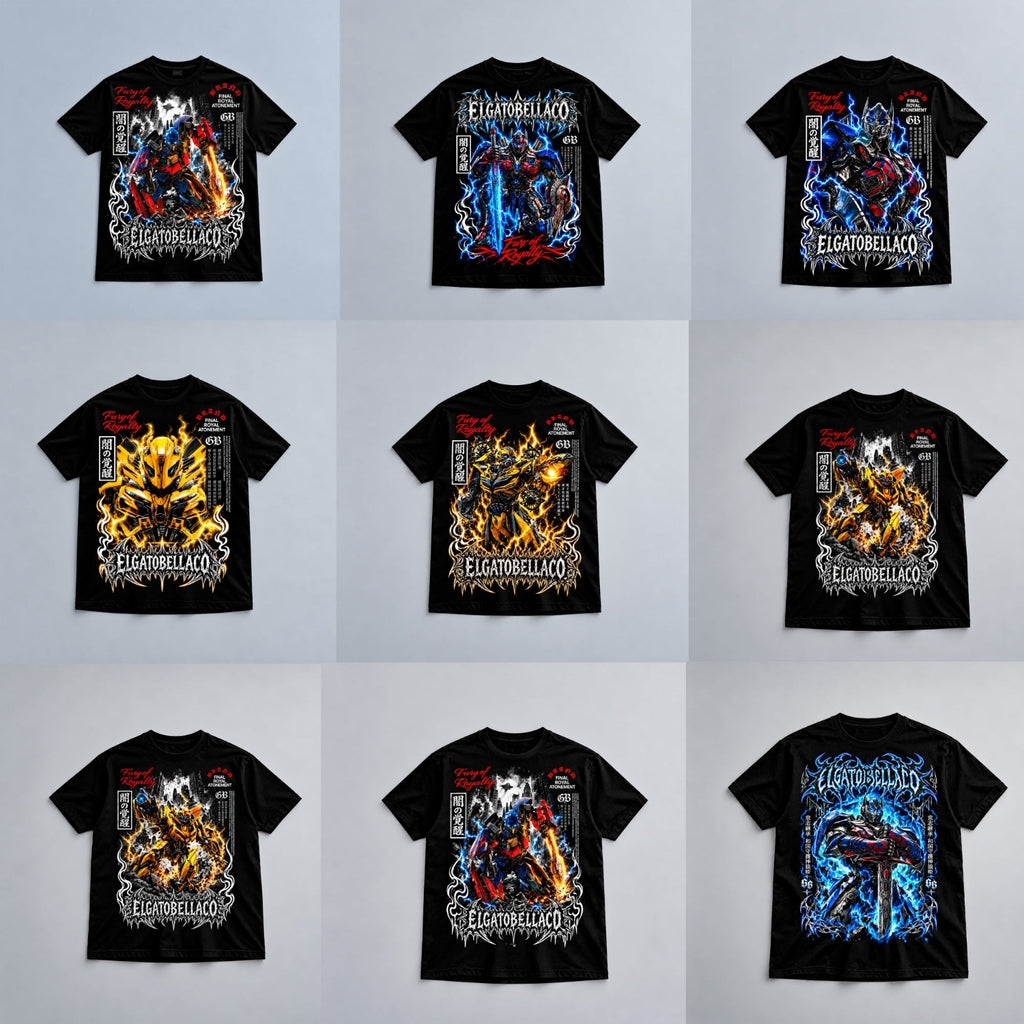 Pack de 13 Diseños TRANSFORMERS –Semitono