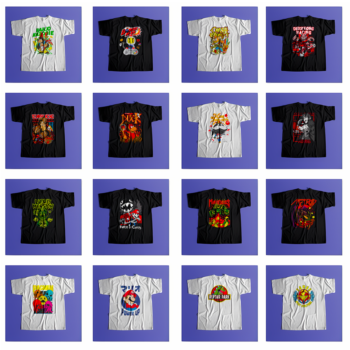 Pack de Diseños Vectoriales – Videojuegos Retro